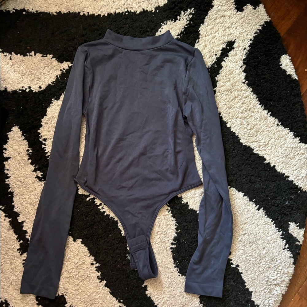 Dynamic Blue Stretchy Bodysuit One Size